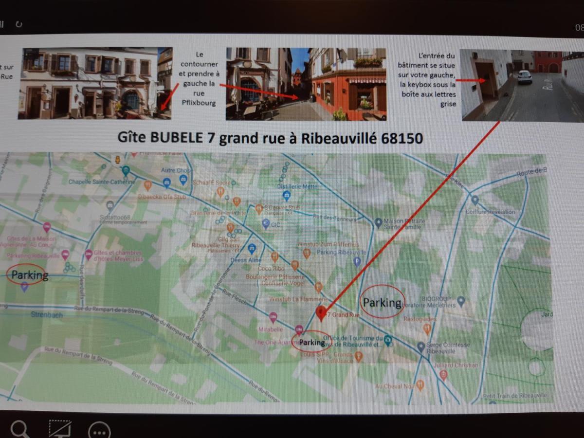 Le Bubele Au Coeur Du Centre Medieval Et Vignoble Ribeauville  Luaran gambar